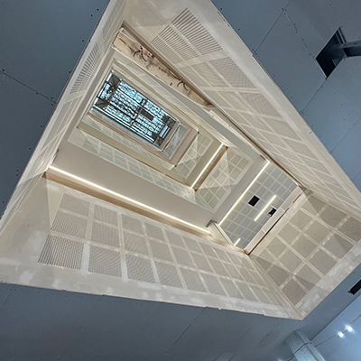 Inside of greenwich building